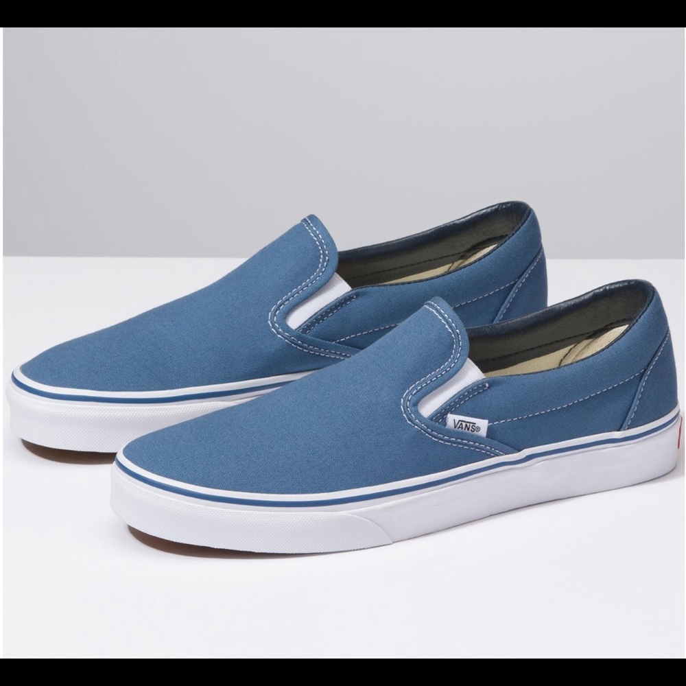 Vans slip on flats